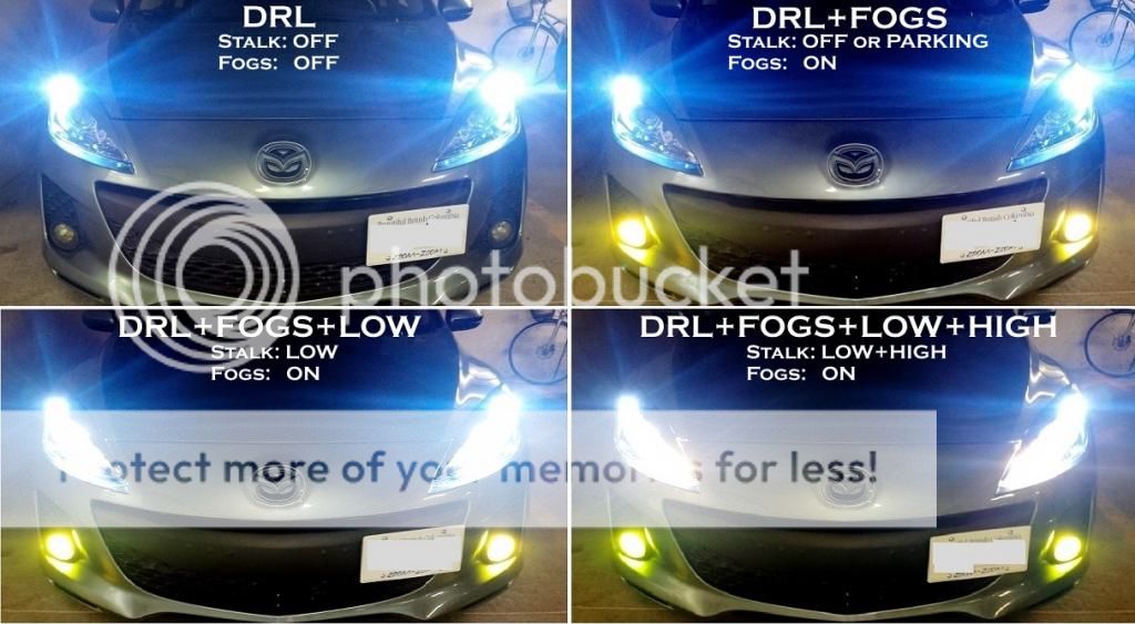How to Fog lights with parking lightsEasy Page 6 2004 to 2016 Mazda 3 Forum and