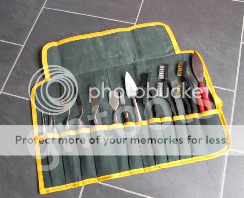 Archaeologist Archaeology Excavation Digging Tool Kit Set Large Canvas